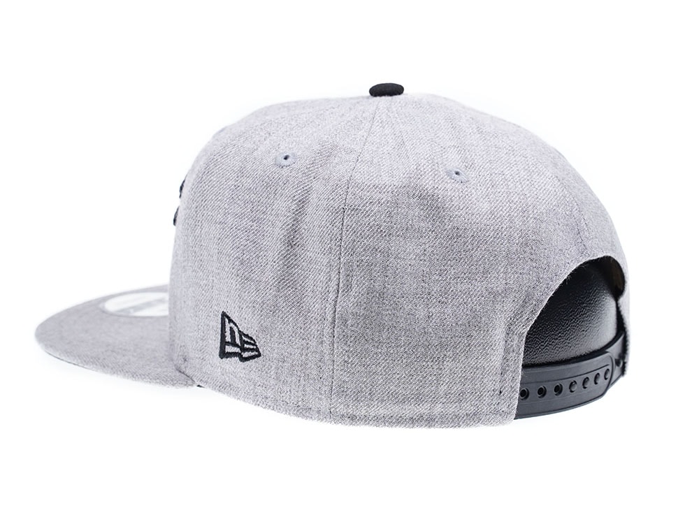 New Era Detroit Lions Heather Black Edition 9Fifty Snapback Cap