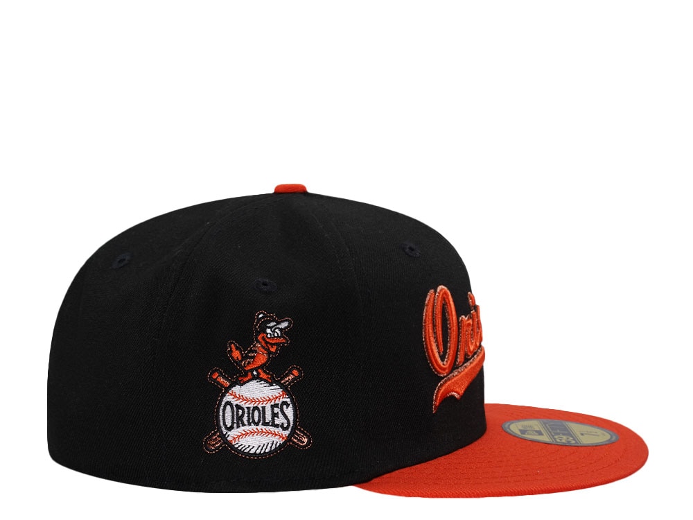 New Era Baltimore Orioles Prime Vintage Two Tone Edition 59Fifty Fitted Cap