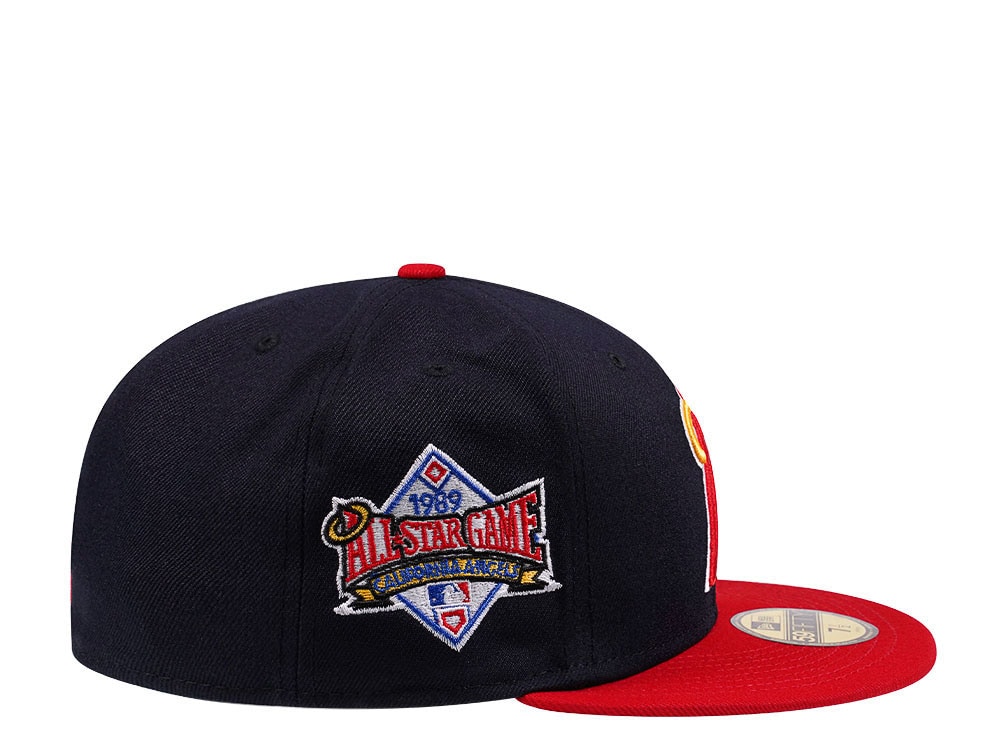 New Era California Angels All Star Game 1989 Two Tone Edition 59Fifty Fitted Cap