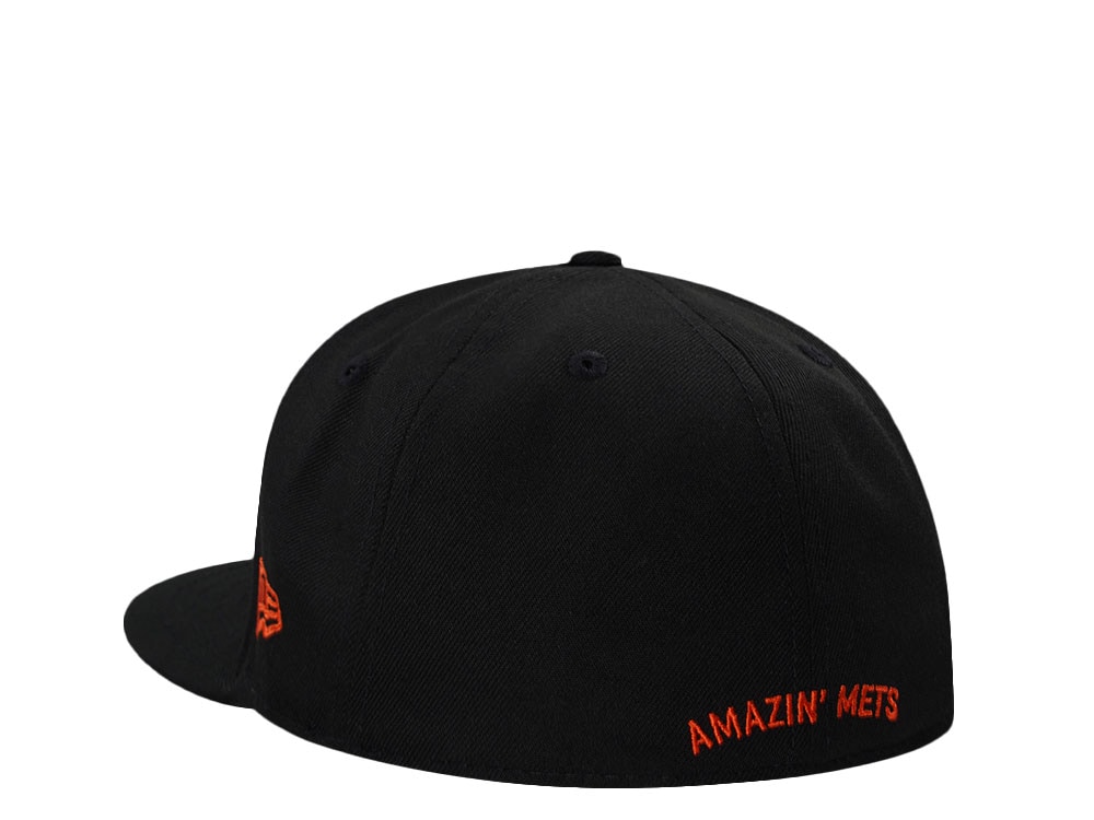 New Era New York Mets Kanji Black Amazin Edition 59Fifty Fitted Cap