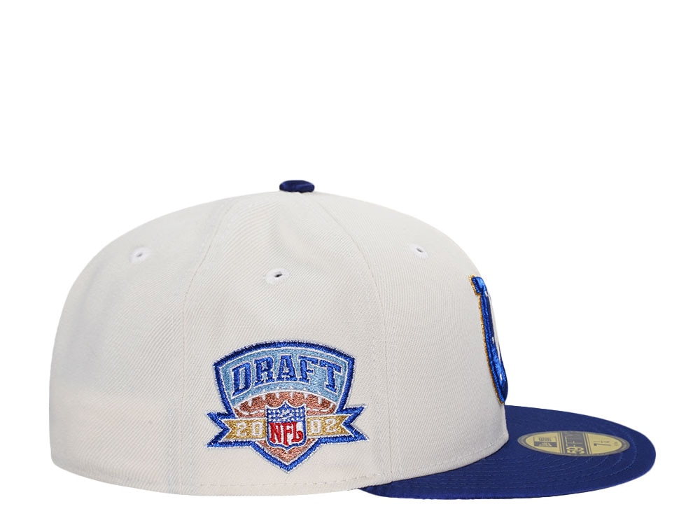 New Era Indianapolis Colts Draft 2002 Legends Two Tone Edition 59Fifty Fitted Cap