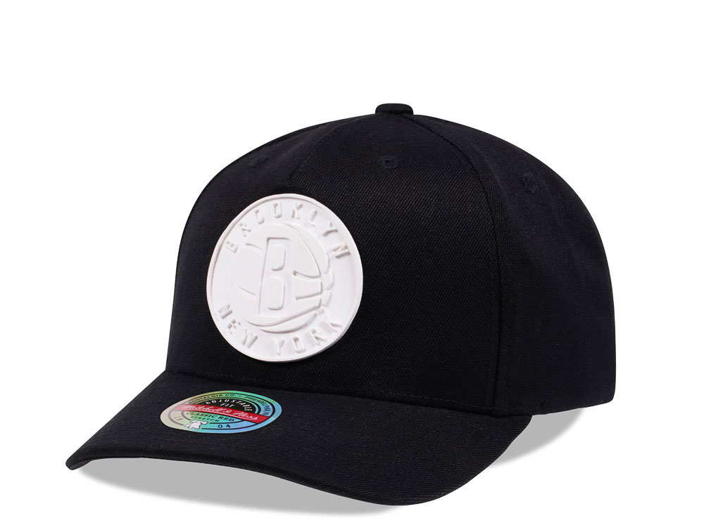 Mitchell & Ness Brooklyn Nets Casper Red Line Flex Snapback Cap