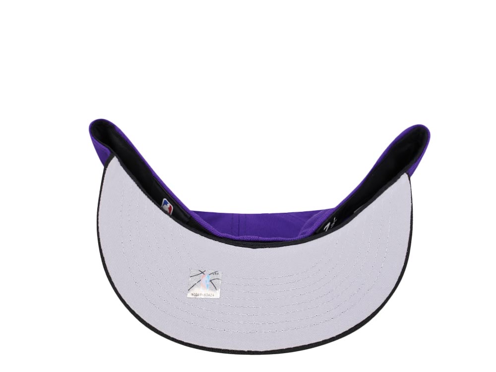 New Era Phoenix Suns Purple Black Two Tone Edition 59Fifty Fitted Cap