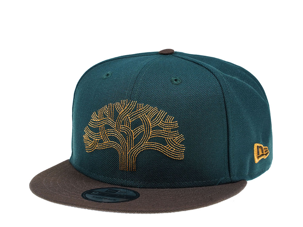New Era Golden State Warriors Dark Green Edition 9Fifty Snapback Cap