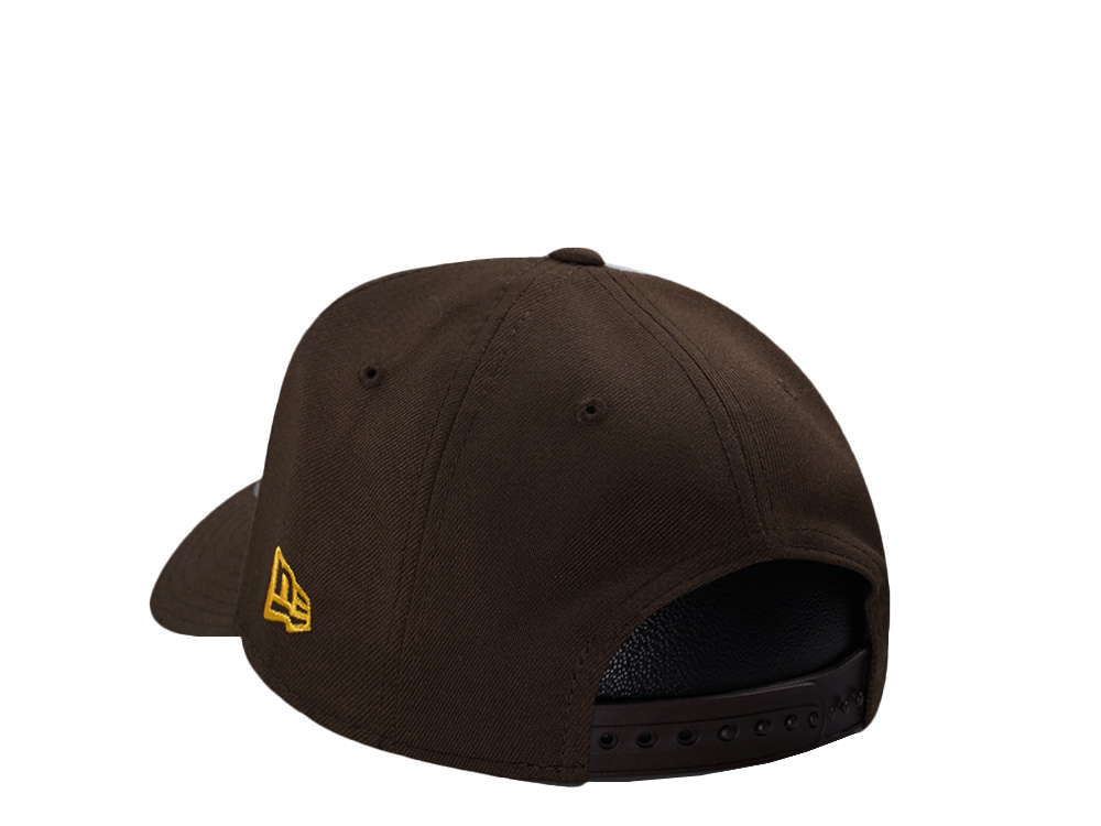 New Era San Diego Padres World Series 1998 Walnut Prime Edition 9Forty A Frame Snapback Cap