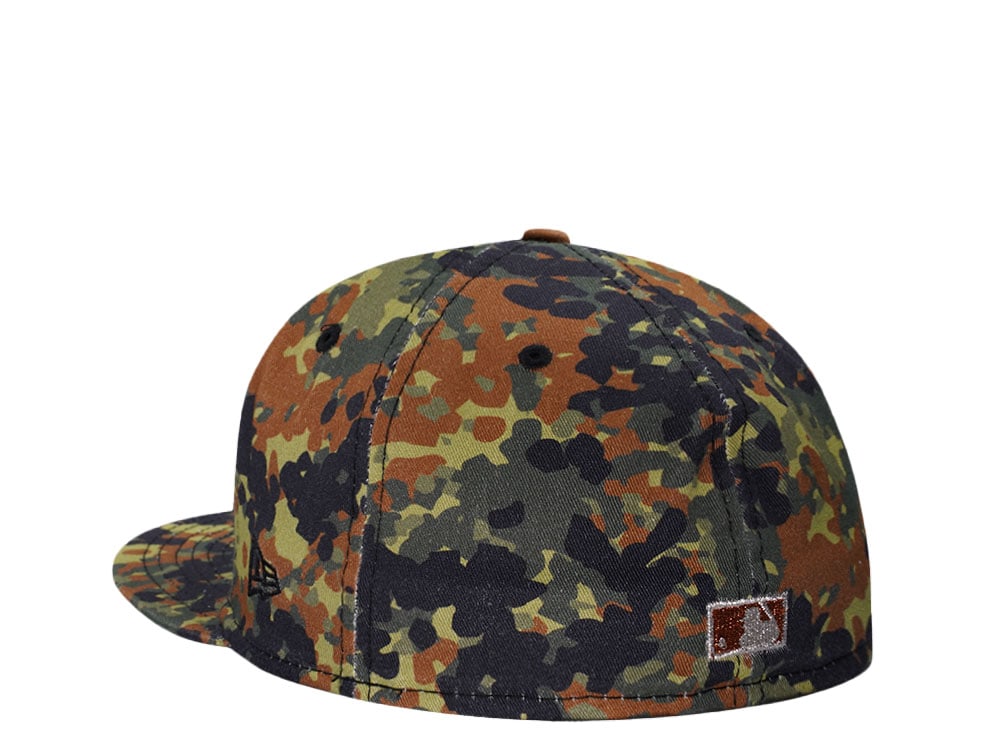 New Era Oakland Athletics 40 Years Flecktarn Copper Edition 59Fifty Fitted Cap