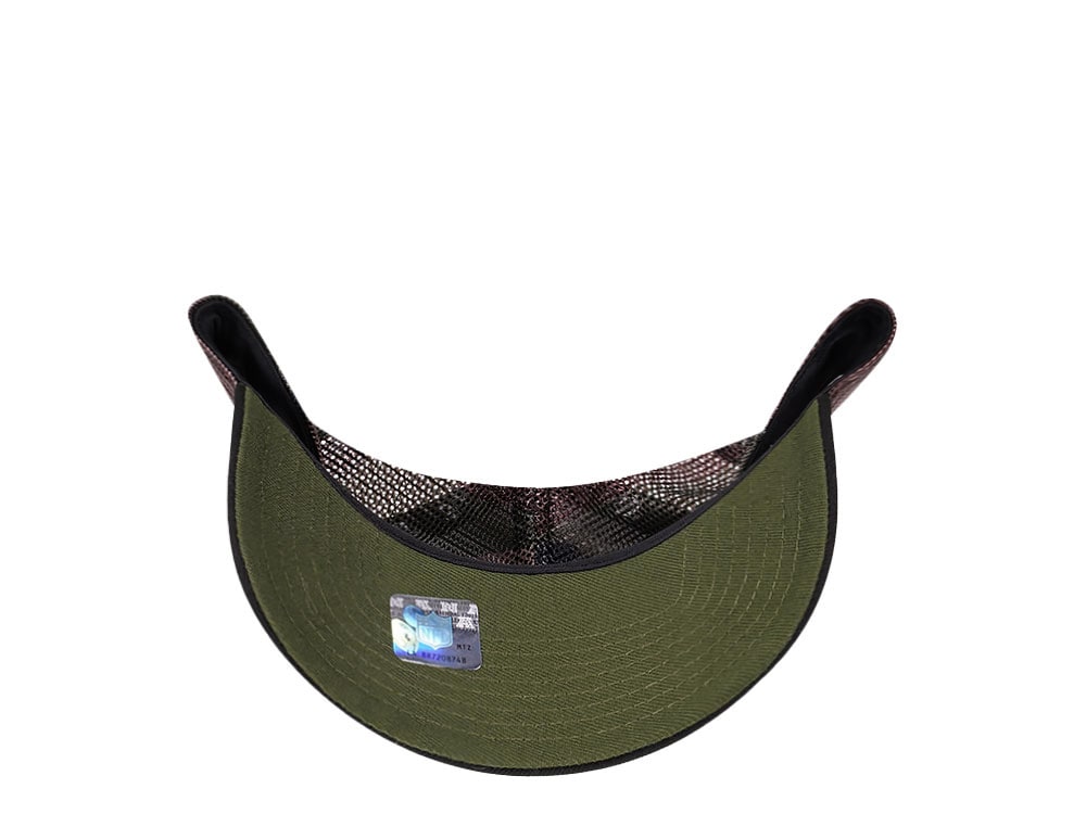New Era New Orleans Saints Camo 9Forty A Frame Trucker Snapback Cap