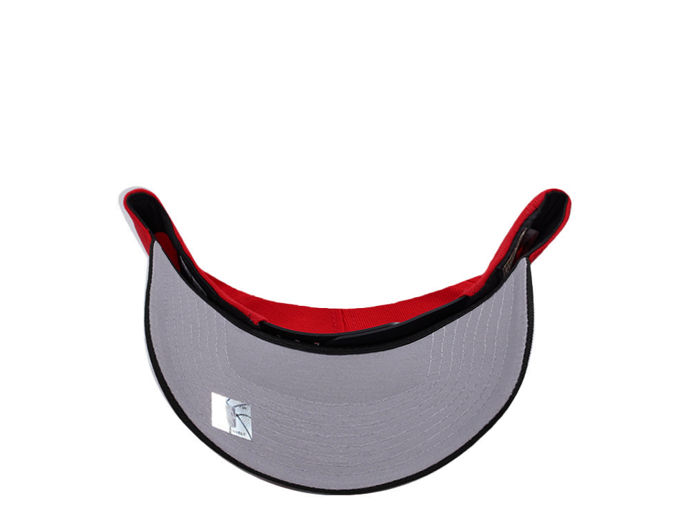 New Era Chicago Bulls Champions Red Two Tone Edition 9Forty A Frame Snapback Cap