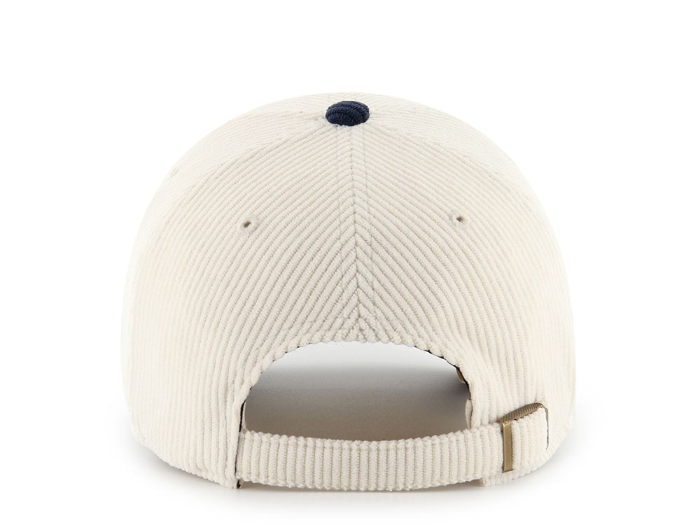 47Brand Boston Red Sox Natural Cord Base Runner Edition Clean Up Strapback Cap