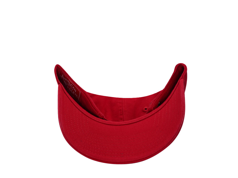American Needle Hiroshima Carp Ballpark Red Strapback Cap
