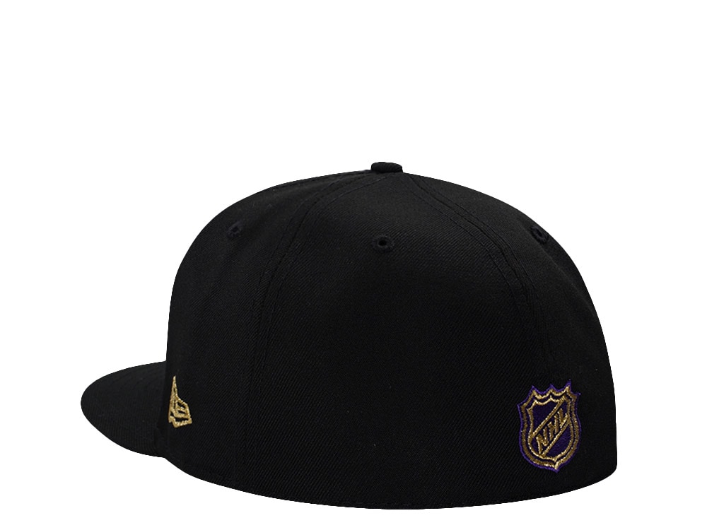 New Era Los Angeles Kings Black Prime Edition 59Fifty Fitted Cap