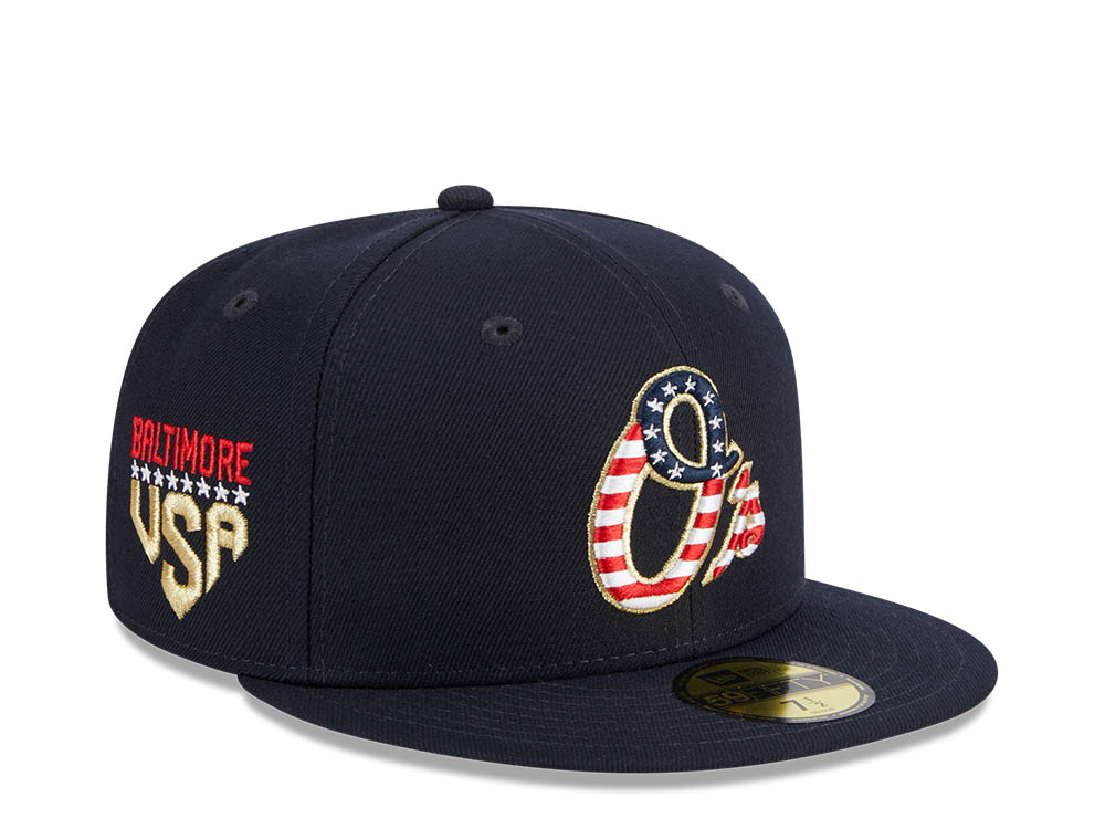New Era Baltimore Orioles 4th of July 23 59Fifty Fitted Cap