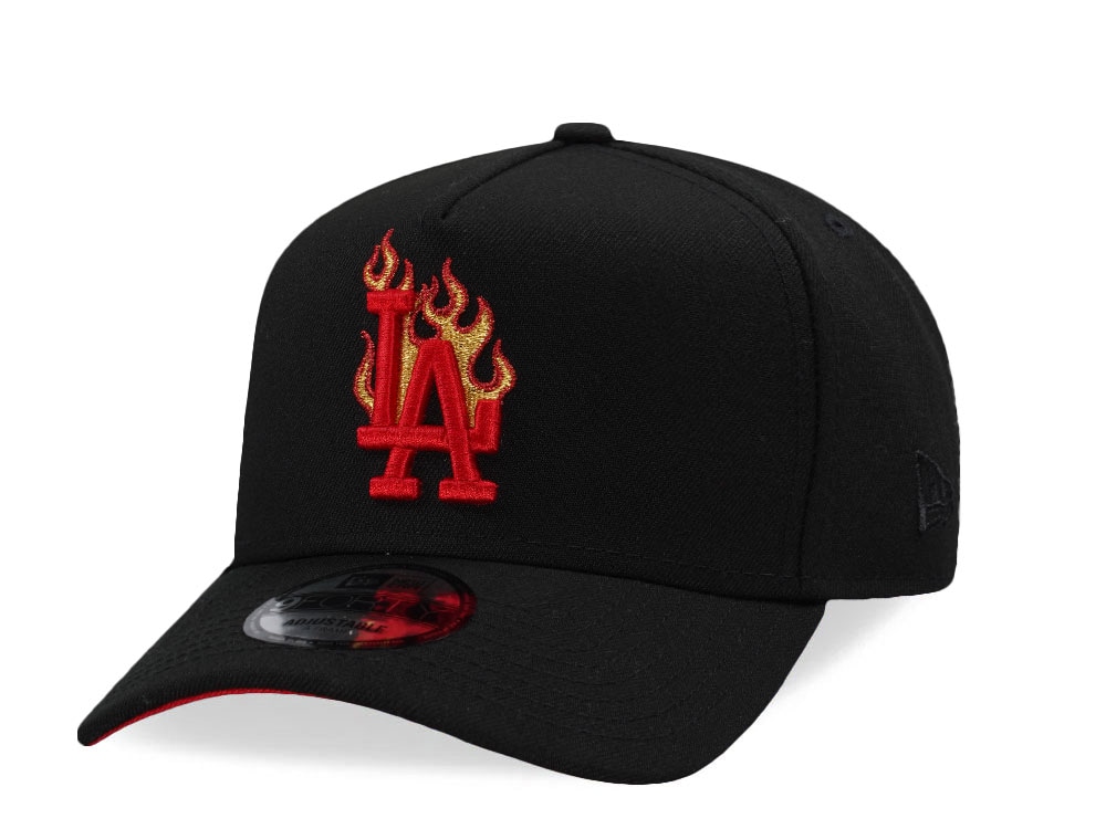 New Era Los Angeles Dodgers Flame Red Prime Edition 9Forty A Frame Snapback Cap