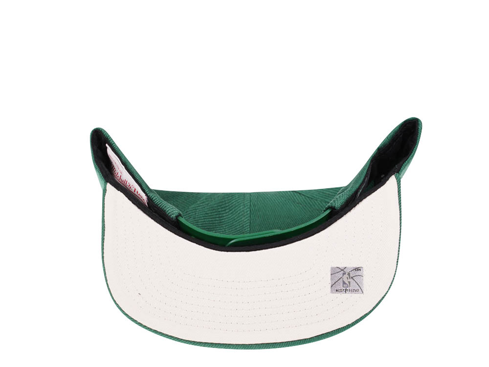 Mitchell & Ness Milwaukee Bucks NBA Embroidery Glitch Hardwood Classic Snapback Cap