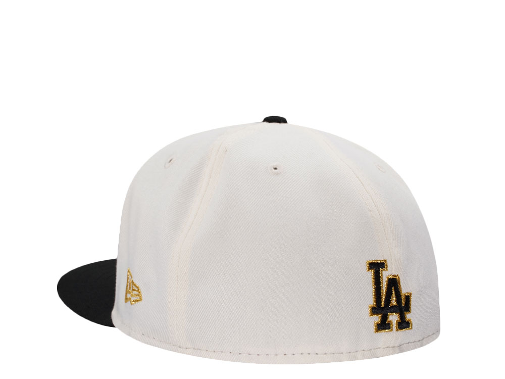 New Era Los Angeles Dodgers 40th Anniversary Metallic Chrome Two Tone Edition 59Fifty Fitted Cap