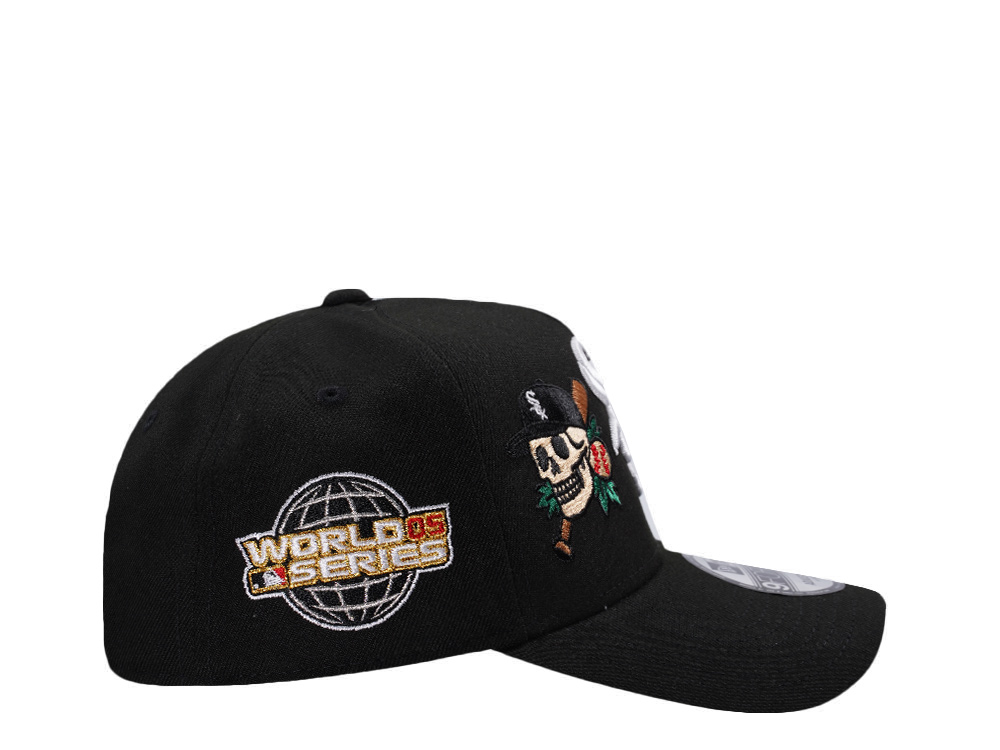 New Era Chicago White Sox World Series 2005 Tattoo Black Prime Edition 9Forty A Frame Snapback Cap