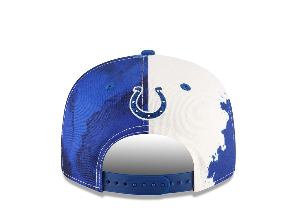 New Era Indianapolis Colts Ink NFL Sideline 2022 9Fifty Snapback Cap