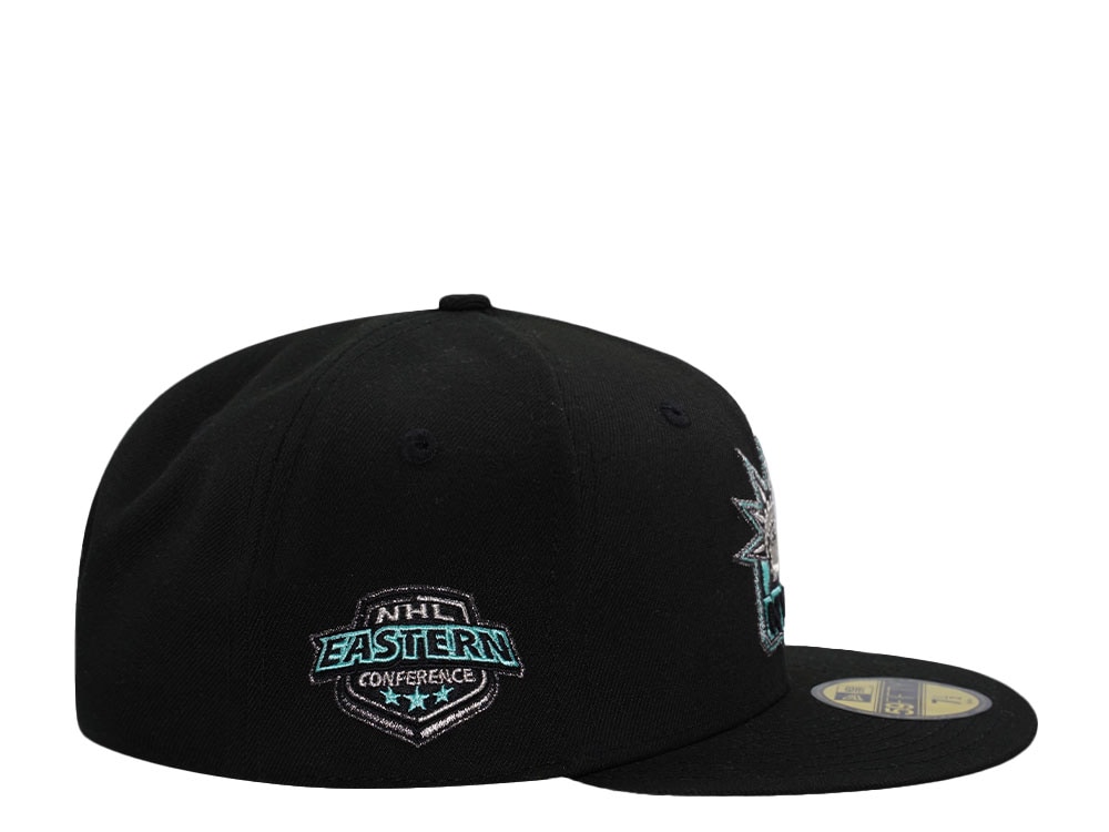 New Era New York Rangers Black Tiffany Prime Edition 59Fifty Fitted Cap