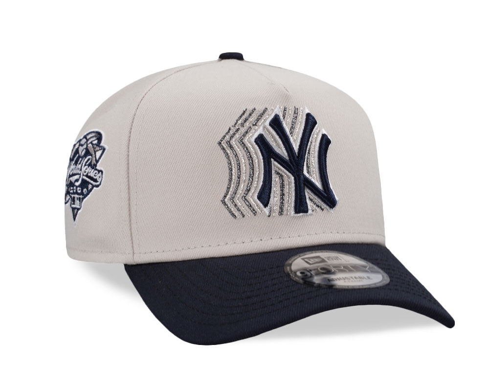 New Era New York Yankees World Series 2000 Fade Stone Two Tone Edition 9Forty A Frame Snapback Cap