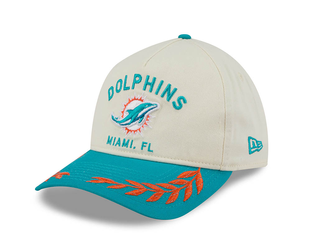 New Era Miami Dolphins 2025 Draft Edition 9Twenty A Frame Strapback Cap