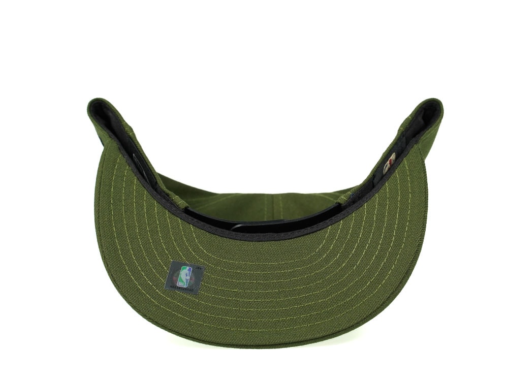 New Era Charlotte Hornets Rifle Green Edition 9Fifty Snapback Cap