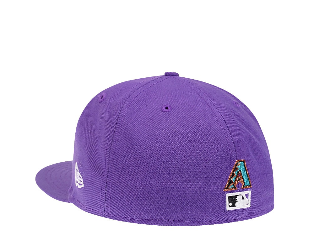 New Era Arizona Diamondbacks Purple Duallogo Edition 59Fifty Fitted Cap