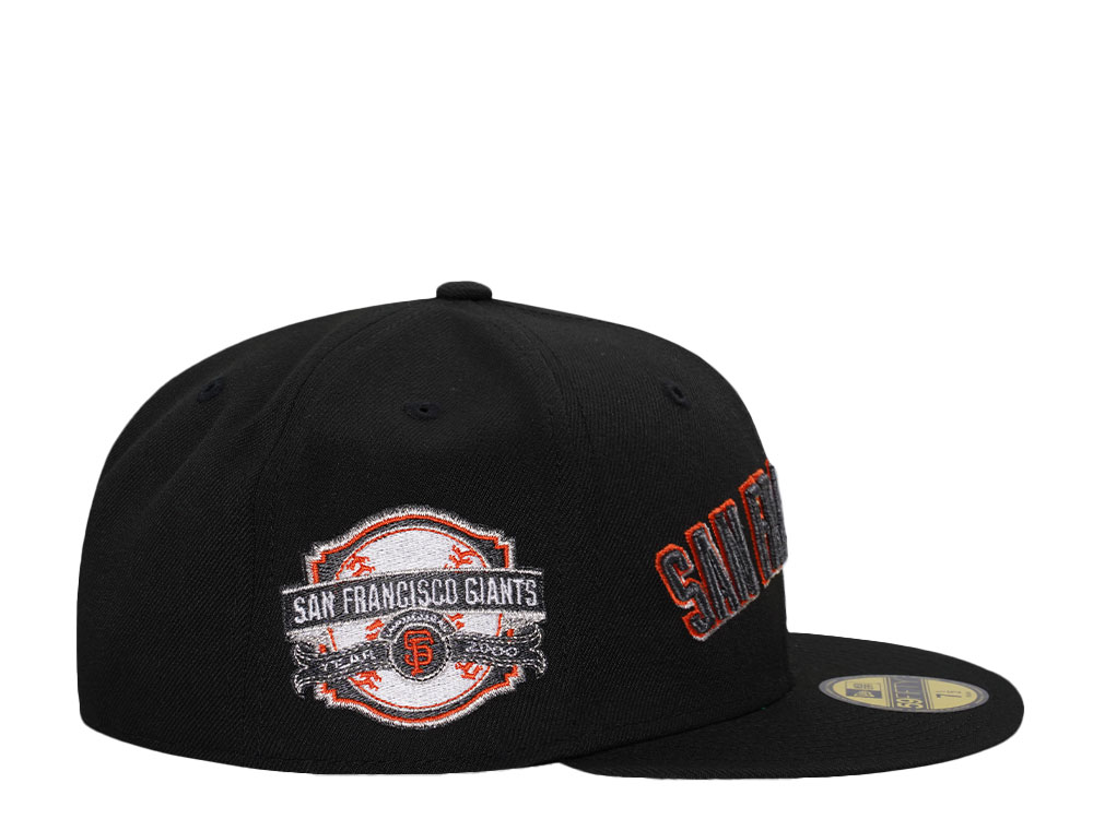 New Era San Francisco Giants Inaugural Year 2000 Metallic Throwback Edition 59Fifty Fitted Cap