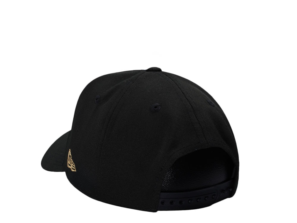New Era Pittsburgh Pirates Black Gold Edition 9Forty A Frame Snapback Cap