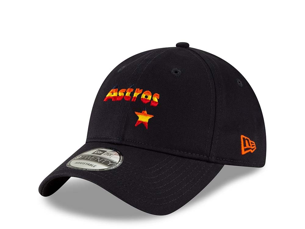 New Era Houston Astros Navy Core Classic 9Twenty Strapback Cap