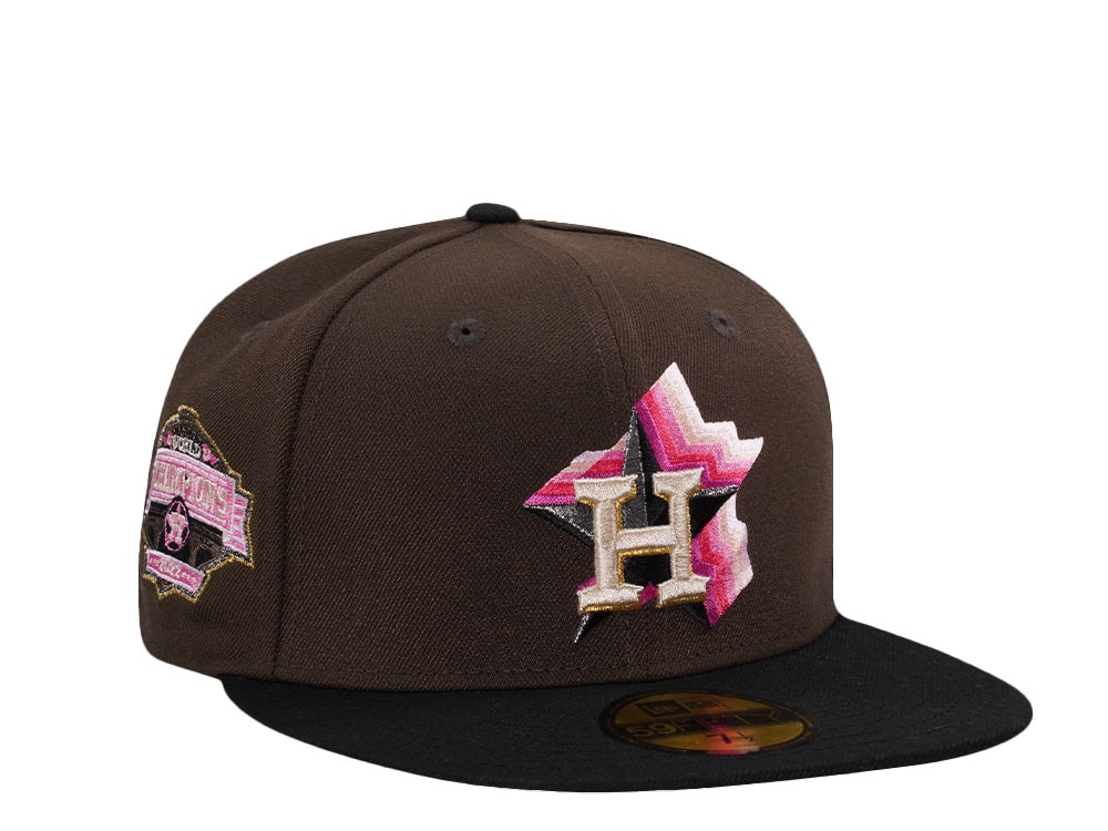 New Era Houston Astros World Series Champions 2022 Walnut Two Tone Edition 59Fifty Fitted Cap