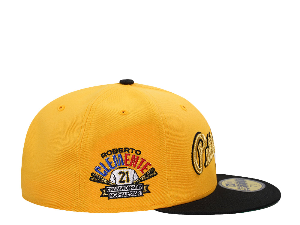 New Era Pittsburgh Pirates Roberto Clemente Gold Two Tone Edition 59Fifty Fitted Cap
