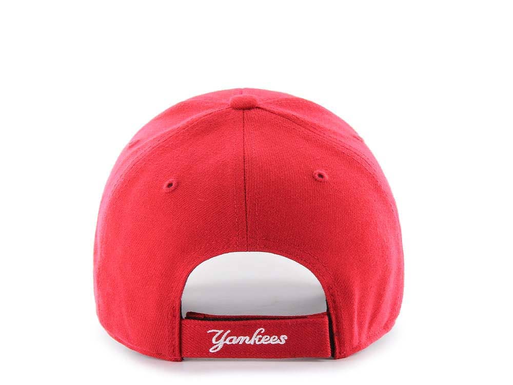 47Brand New York Yankees Classic Red Strapback Cap