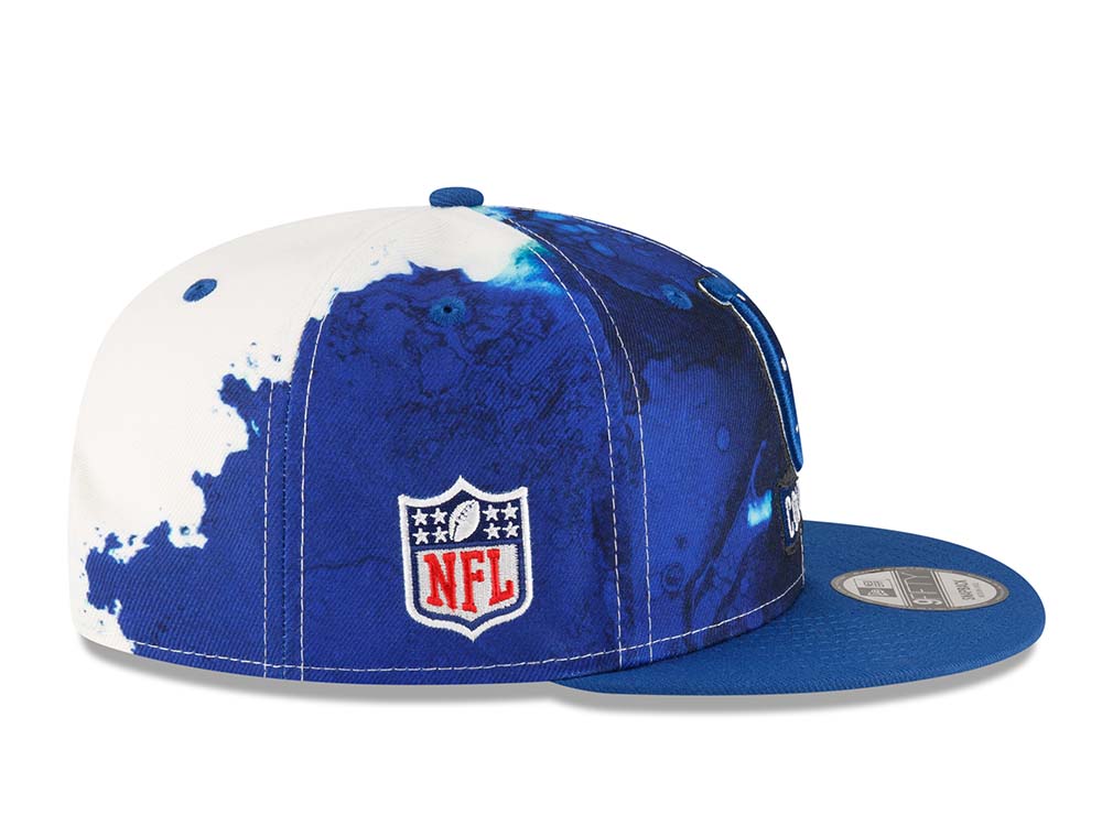 New Era Indianapolis Colts Ink NFL Sideline 2022 9Fifty Snapback Cap