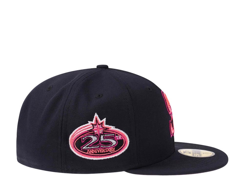 New Era Seattle Mariners 25th Anniversary Flashy Pink Edition 59Fifty Fitted Cap