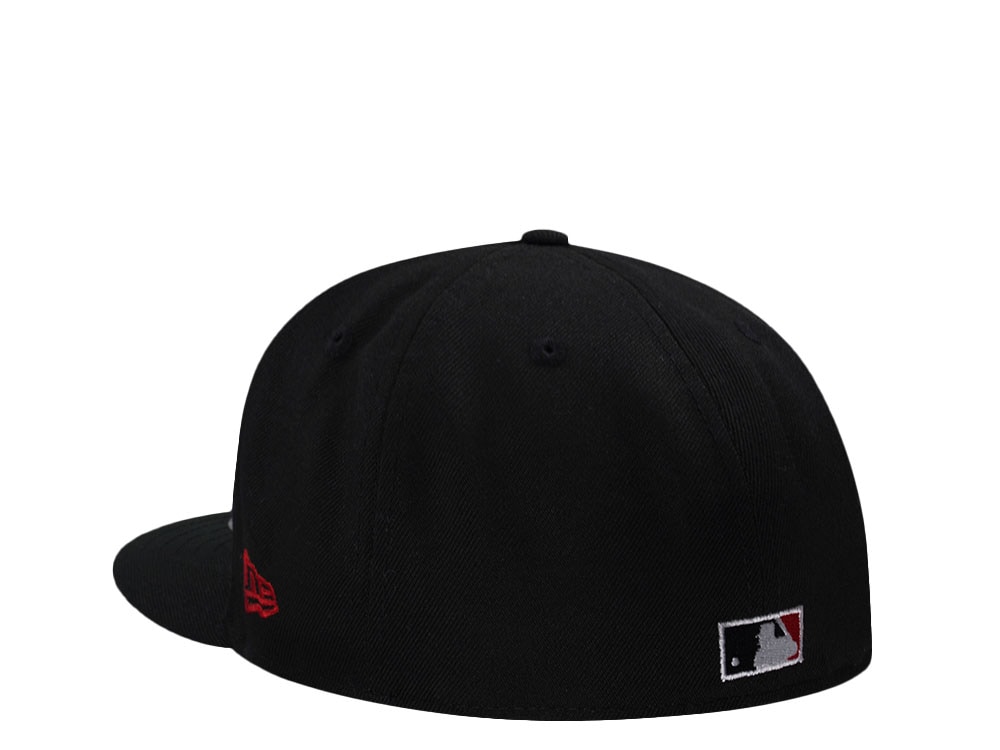 New Era Los Angeles Dodgers 40th Stadium AnniversaryBlack Rose Edition 59Fifty Fitted Cap
