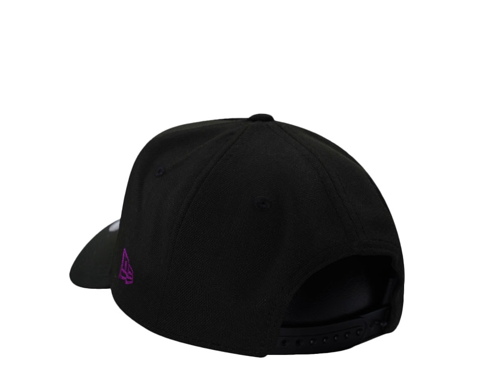 New Era Chicago Cubs All Star Game 1990 Magenta Black Prime Edition 9Forty A Frame Snapback Cap
