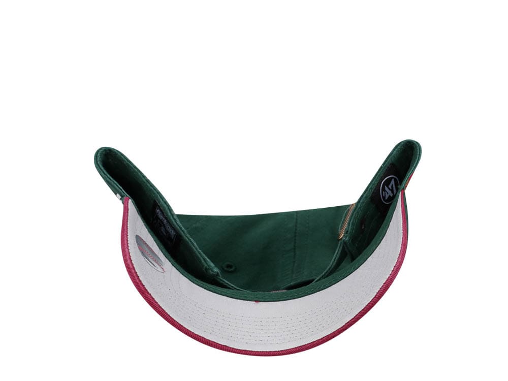47Brand Seattle Mariners Cooperstown Dark Green Clean Up Strapback Cap