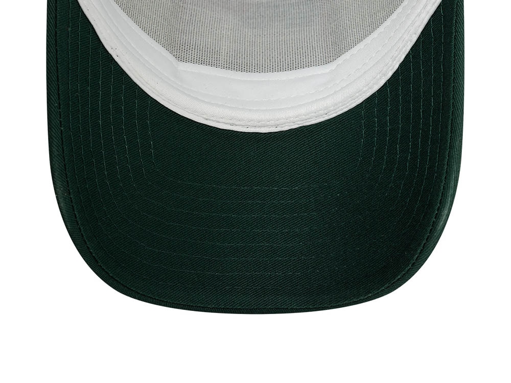 New Era California Patch Green Trucker A Frame Snapback Cap