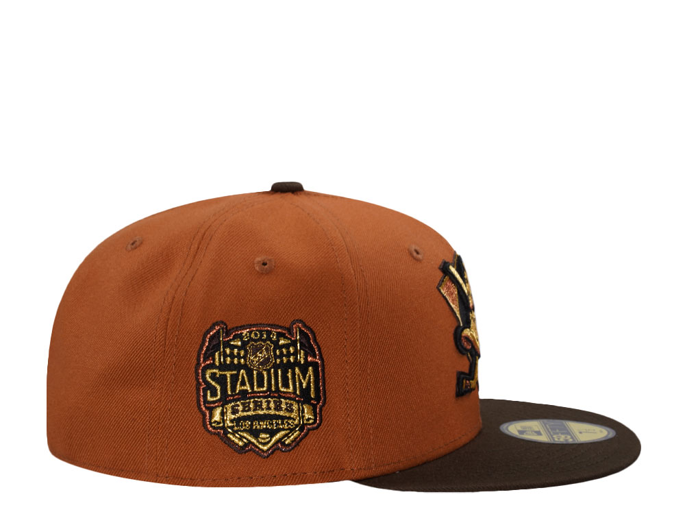 New Era Anaheim Ducks Stadium Series 2014 Brown Two Tone Edition 59Fifty Fitted Cap