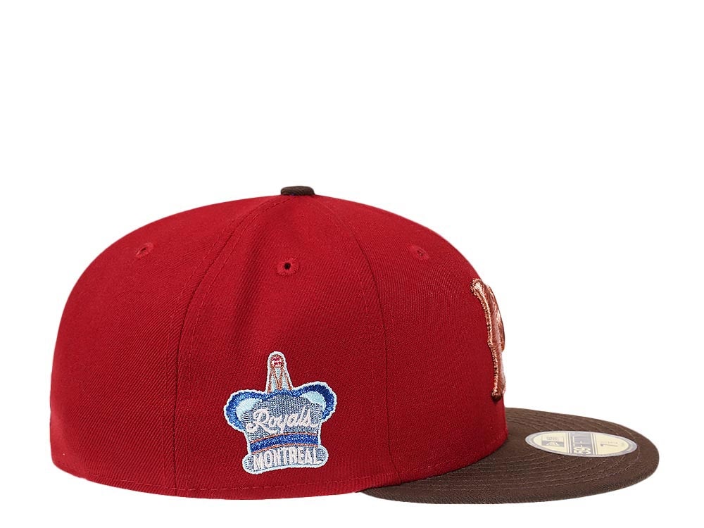 New Era Montreal Royals Two Tone Copper Prime Edition 59Fifty Fitted Cap