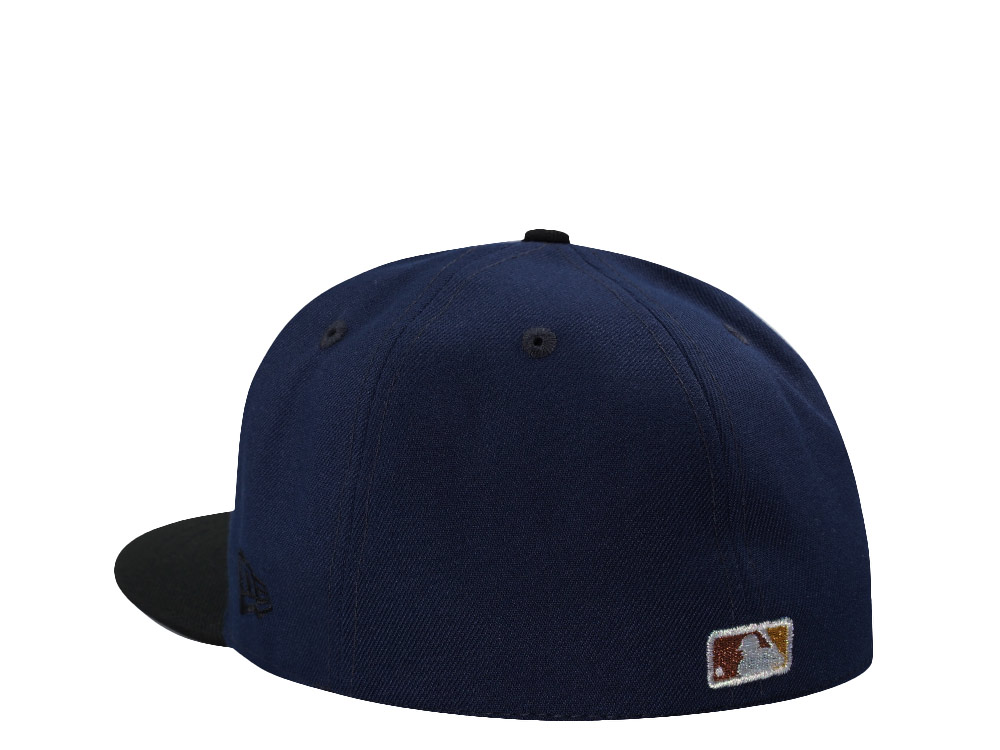 New Era Milwaukee Brewers City Connect Ocean Blue Two Tone Edition 59Fifty Fitted Cap
