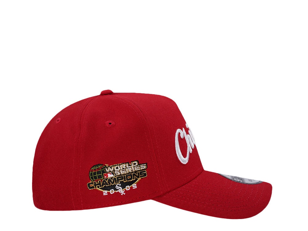 New Era Chicago White Sox World Series 2005 Scarlet Prime Edition 9Forty A Frame Snapback Cap