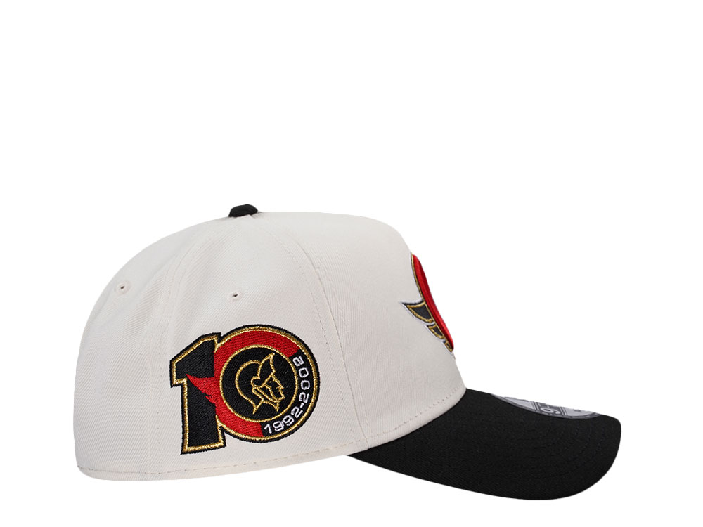 New Era Ottawa Senators 10th Anniversary Chrome Two Tone Edition 9Forty A Frame Snapback Cap