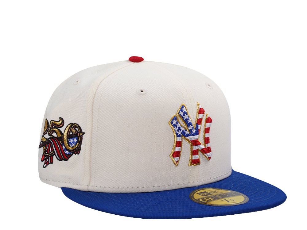 New Era New York Yankees 250th Anniversary Chrome Two Tone Edition 59Fifty Fitted Cap
