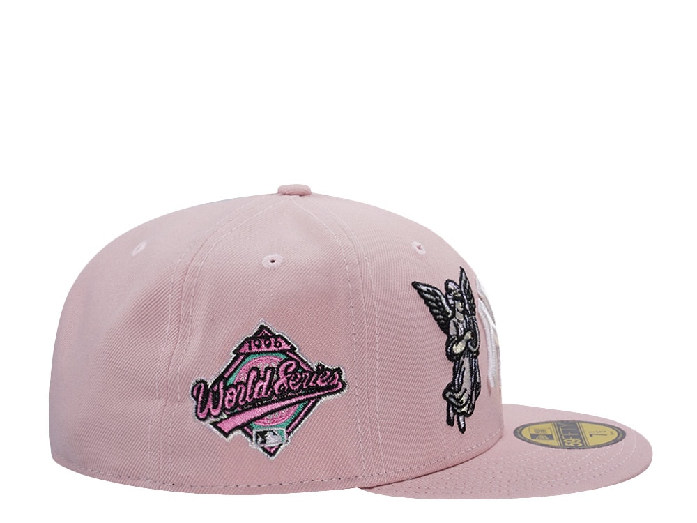 New Era New York Yankees World Series 1996 Angel Pink Rouge Prime Edition 59Fifty Fitted Cap
