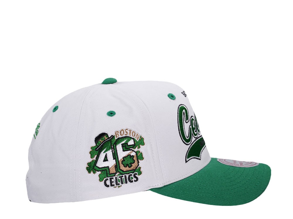 Mitchell & Ness Boston Celtics 46th Anniversary Pro Crown Fit Snapback Cap