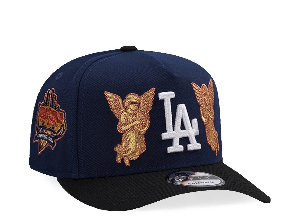 New Era Los Angeles Dodgers 40th Anniversary Ocean Blue Two Tone Edition 9Fifty A Frame Snapback Cap