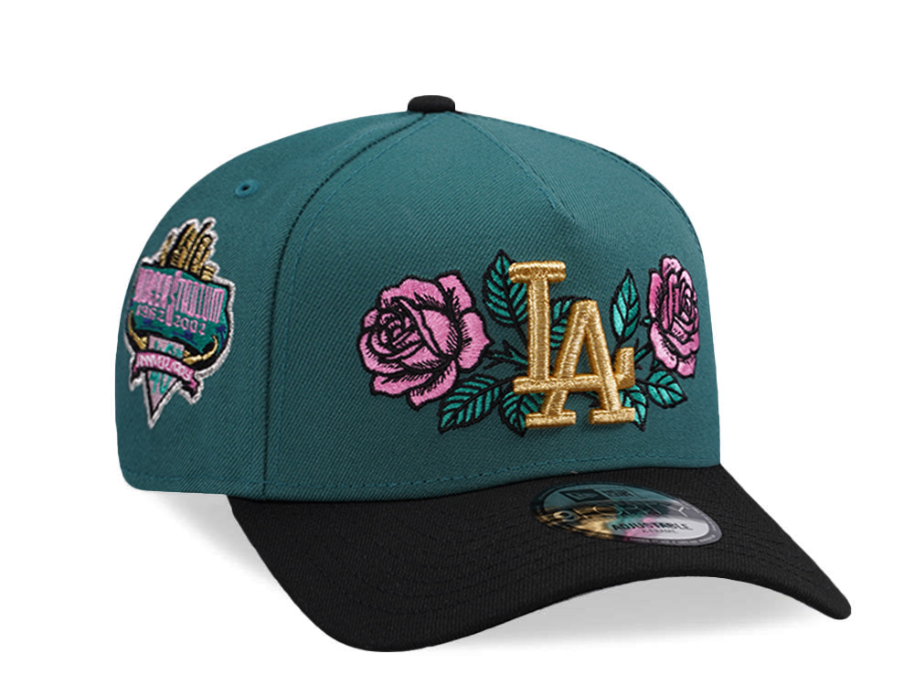 New Era Los Angeles Dodgers 40th Anniversary Rose Pine Two Tone Edition 9Forty A Frame Snapback Cap