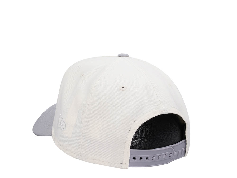 New Era New York Yankees World Series 1999 Chrome Metallic Two Tone Edition 9Forty A Frame Snapback Cap