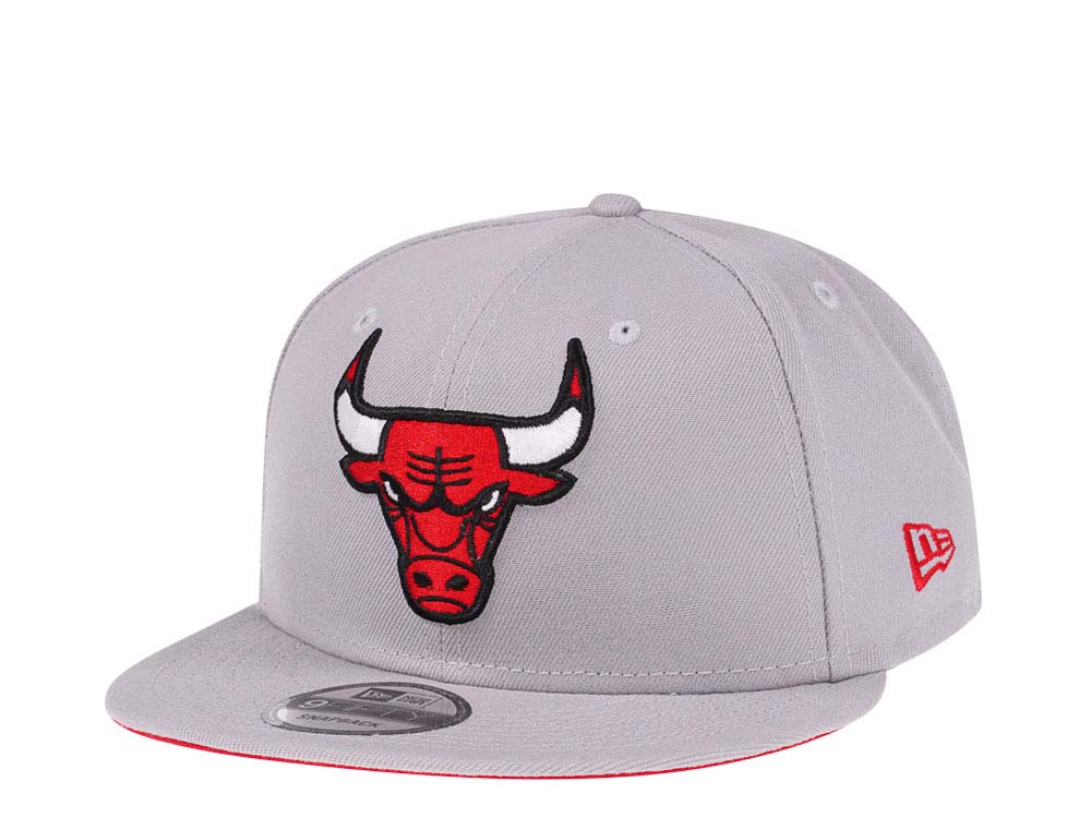 New Era 9Fifty Snapback Cap Kinder – Chicago Bulls Rot, Verstellbar, Größe Youth (52-56 Cm)